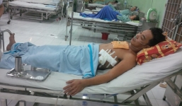 Mâu thuẫn gia đình, em rể đâm anh vợ trọng thương